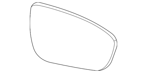 Nissan Pathfinder Door Mirror Glass Non-Heated - NI1324161
