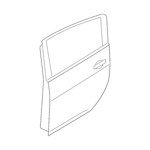 Rear Driver Side Door Shell image