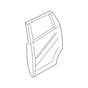 Rear Passenger Side Door Shell image