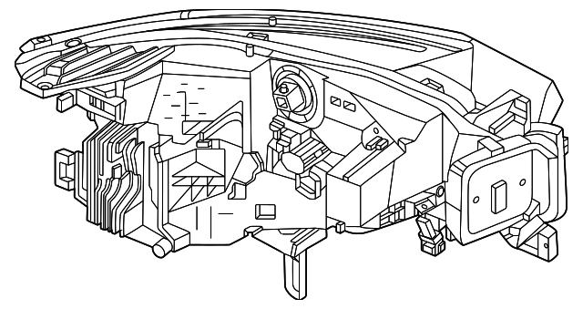 Nissan Kicks Headlight Assembly - NI2502305