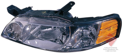 2000-2001 Nissan Altima Passenger Side Headlight Lens Housing Includes Park/Signal Lamps - NI2519102-Partify-Painted-Replacement-Body-Parts