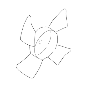 Engine Cooling Fan Blade image