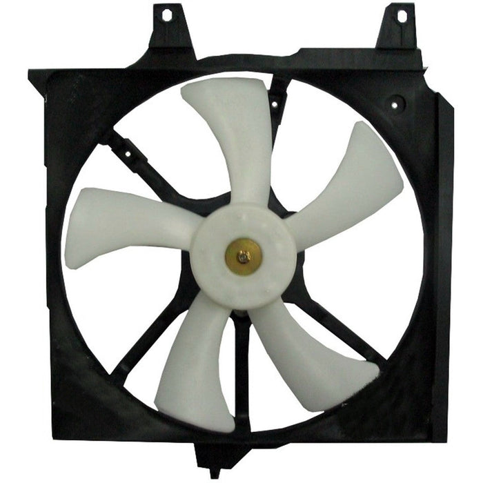 1995-1999 Nissan 200SX/Sentra A/C Condenser Fan Assembly Includes Motor/Blade/Shroud 1.6L L4 - NI3113104-Partify-Painted-Replacement-Body-Parts