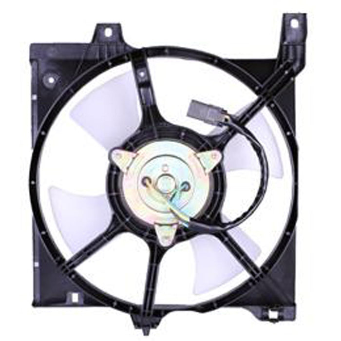 1998-1999 Nissan Sentra Engine Cooling Fan Assembly Includes Motor/Blade/Shroud Mexico Built 1.6L L4 - NI3115101-Partify-Painted-Replacement-Body-Parts