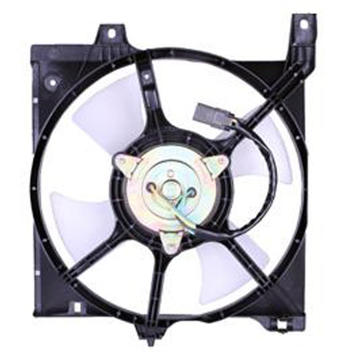 1998-1999 Nissan Sentra Engine Cooling Fan Assembly Includes Motor/Blade/Shroud Mexico Built 1.6L L4 - NI3115101-Partify-Painted-Replacement-Body-Parts