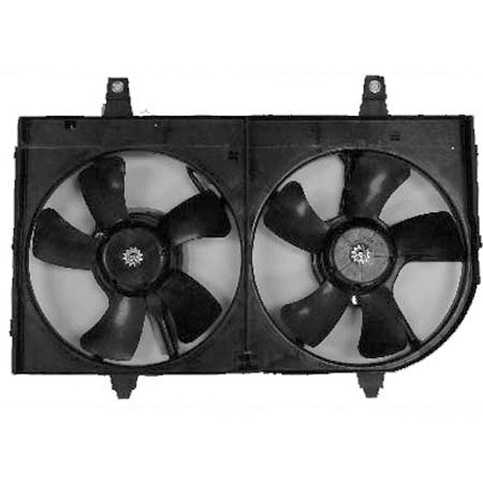 2000 Nissan Maxima Engine Cooling Fan Assembly Dual Fan Assembly Includes Motors/Blades/Shroud - NI3115113-Partify-Painted-Replacement-Body-Parts