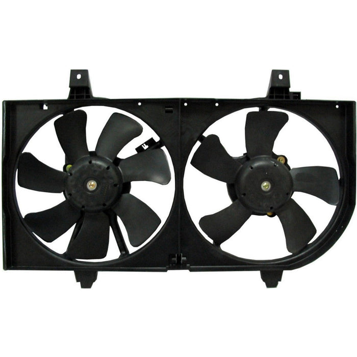 2002-2006 Nissan Sentra Engine Cooling Fan Assembly W/A/C 1.8L L4 - NI3115123-Partify-Painted-Replacement-Body-Parts