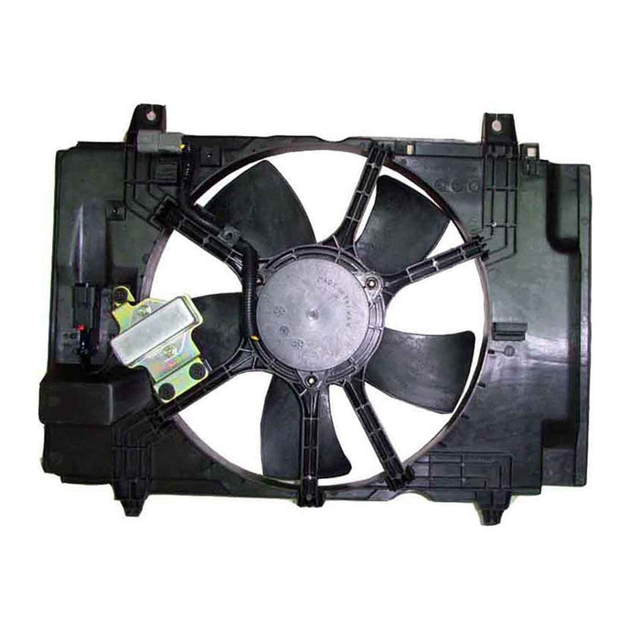 2007-2012 Nissan Versa Engine Cooling Fan Assembly - NI3115135-Partify-Painted-Replacement-Body-Parts