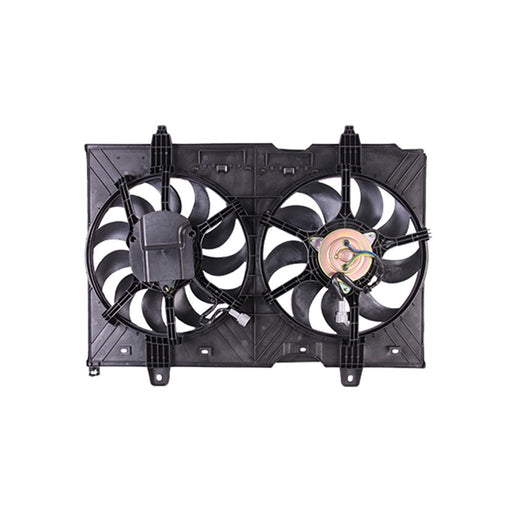 2010-2015 Nissan Rogue/Rogue Select Krom Engine Cooling Fan Assembly - NI3115137-Partify-Painted-Replacement-Body-Parts