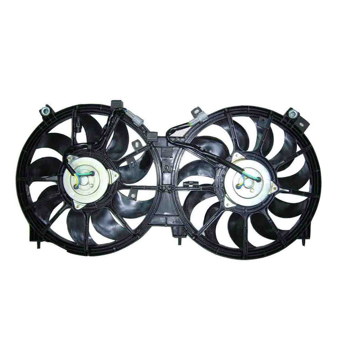 2009-2014 Nissan Murano Engine Cooling Fan Assembly Dual Fan Assembly 3.5L V6 - NI3115138-Partify-Painted-Replacement-Body-Parts