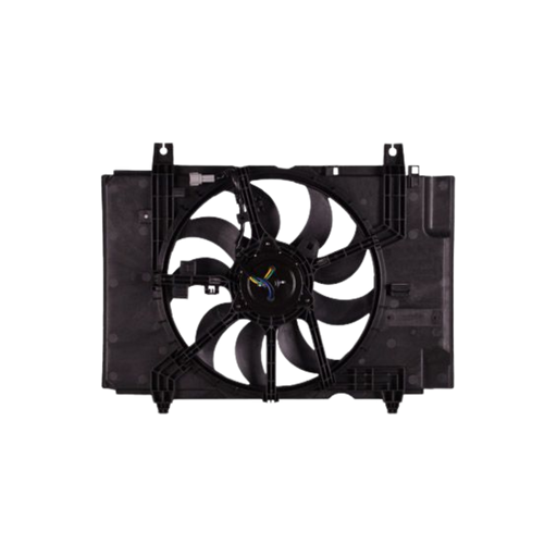 2010-2012 Nissan Cube Base Engine Cooling Fan Assembly W/O A/C From 11-09 - NI3115140-Partify-Painted-Replacement-Body-Parts