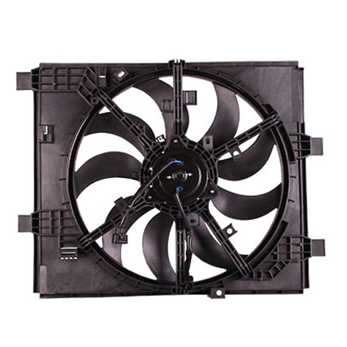 2011-2017 Nissan Juke Engine Cooling Fan Assembly Motor/Blade/Shroud Assy W/Control Modules - NI3115144-Partify-Painted-Replacement-Body-Parts