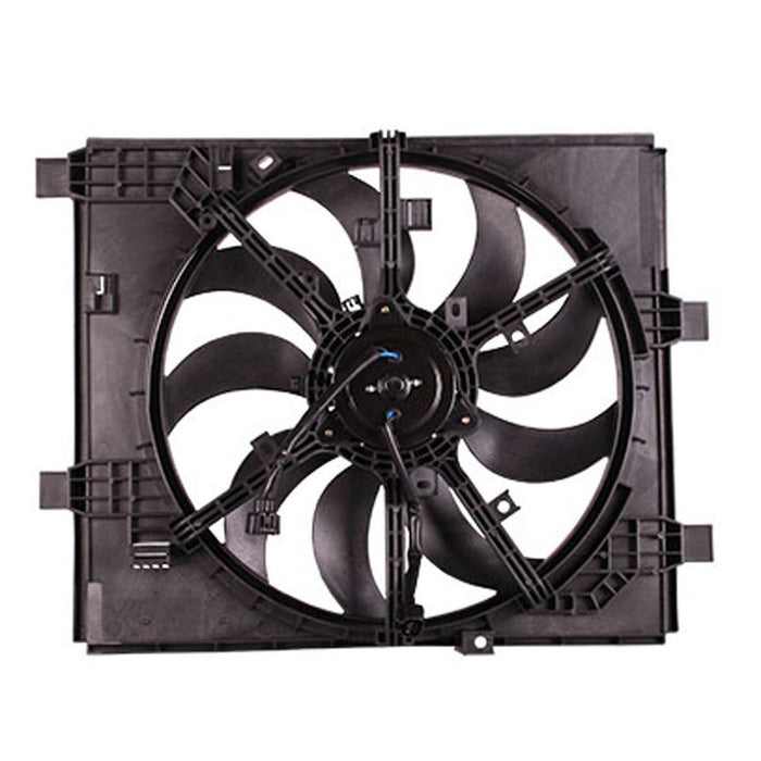 2011-2017 Nissan Juke Engine Cooling Fan Assembly Motor/Blade/Shroud Assy W/O Control Modules - NI3115147-Partify-Painted-Replacement-Body-Parts