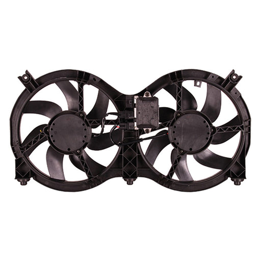 2013-2020 INFINITI JX35/QX60/Nissan Pathfinder Engine Cooling Fan Assembly Dual Fan Assy - NI3115149-Partify-Painted-Replacement-Body-Parts