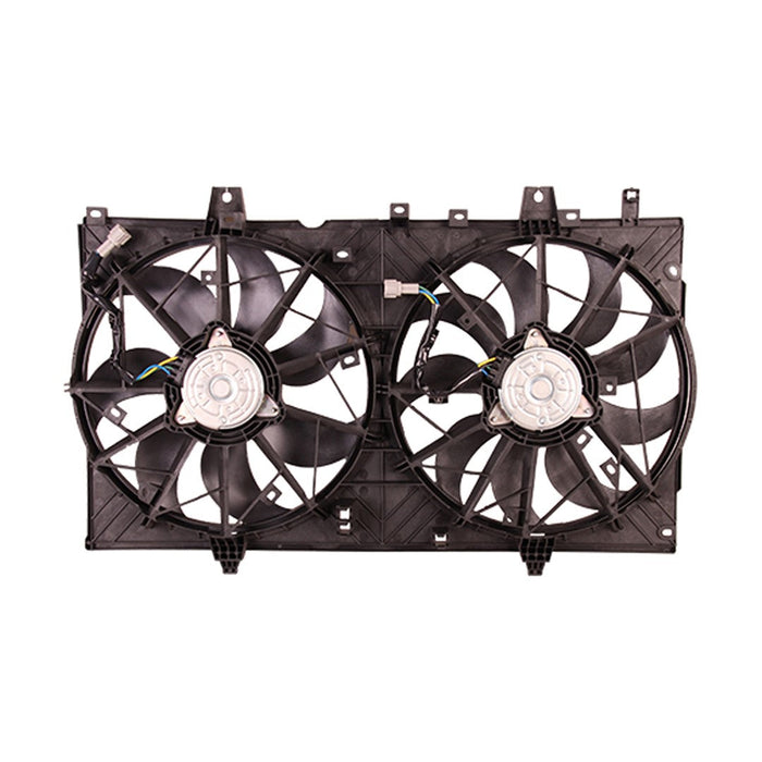 2014-2020 Nissan Rogue Engine Cooling Fan Assembly - NI3115150-Partify-Painted-Replacement-Body-Parts