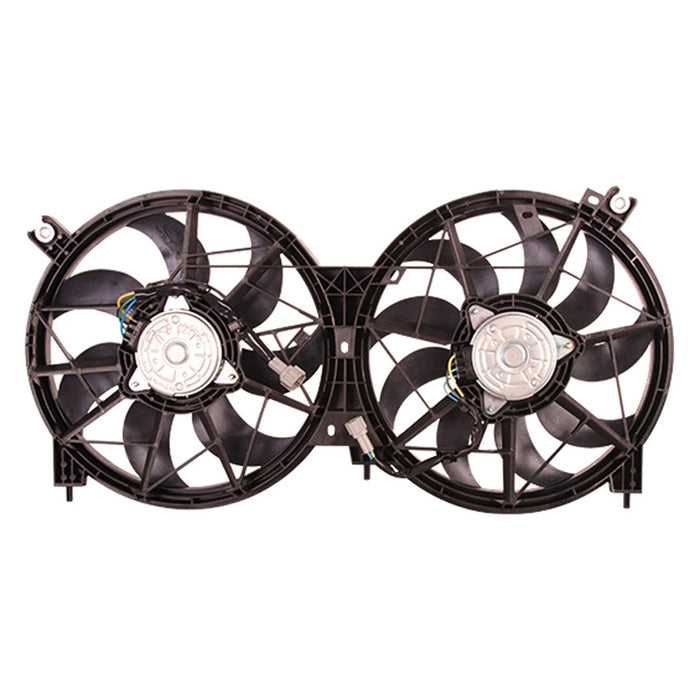 2015-2024 Nissan Murano Engine Cooling Fan Assembly - NI3115152-Partify-Painted-Replacement-Body-Parts