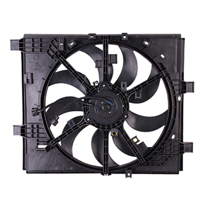 2015-2017 Nissan Juke Nismo/Nismo RS/S/SL/SV Engine Cooling Fan Assembly Motor/Blade/Shroud Assy - NI3115153-Partify-Painted-Replacement-Body-Parts