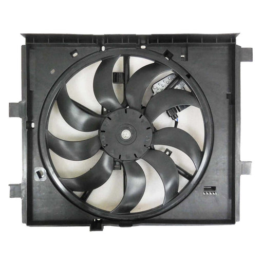 2015-2017 Nissan Juke Nismo/Nismo RS/S/SL/SV Engine Cooling Fan Assembly Motor/Blade/Shroud/Control Module Assembly - NI3115158-Partify-Painted-Replacement-Body-Parts