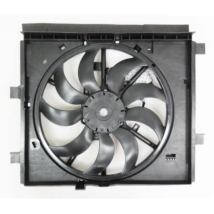 2017-2019 Nissan Sentra Engine Cooling Fan Assembly 1.6L L4 Turbocharged - NI3115159-Partify-Painted-Replacement-Body-Parts