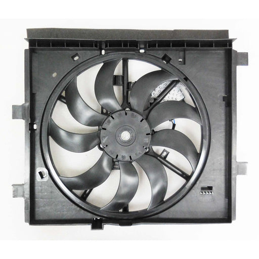 2017-2019 Nissan Sentra Engine Cooling Fan Assembly 1.6L L4 Turbocharged - NI3115159-Partify-Painted-Replacement-Body-Parts