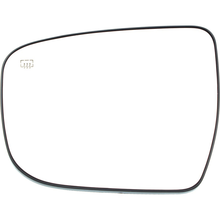 2015-2017 Nissan Juke Driver Side Door Mirror Glass Heated - NI1324110-Partify-Painted-Replacement-Body-Parts