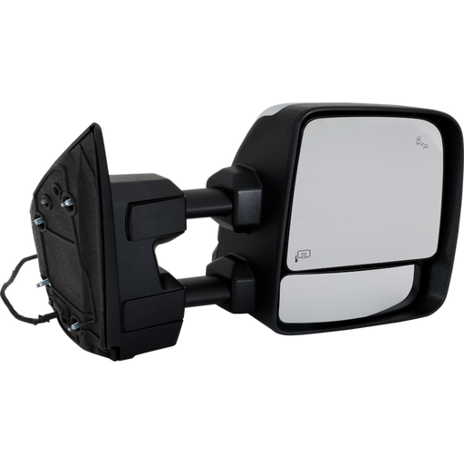 2016-2017 Nissan TITAN XD SL Passenger Side Door Mirror Towing Mirror W/Cover Chrome Assembly - NI1321309-Partify-Painted-Replacement-Body-Parts