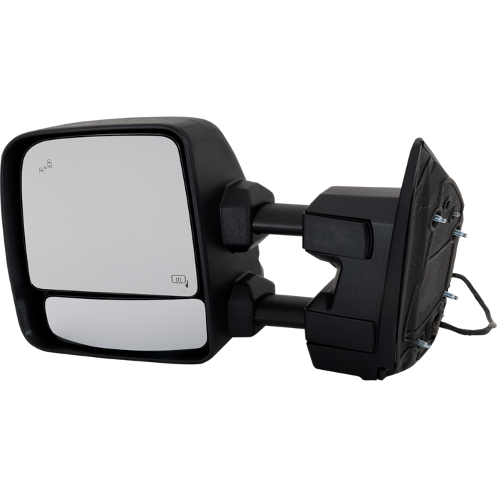 2017-2018 Nissan TITAN Driver Side Door Mirror Towing Mirror W/O Around View Monitor Electrochromic W/O Auto Dimmer Assembly - NI1320310-Partify-Painted-Replacement-Body-Parts