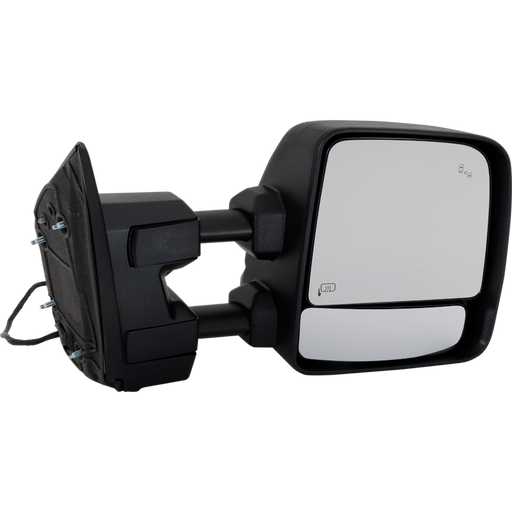 2017-2018 Nissan TITAN Passenger Side Door Mirror Towing Mirror W/O Around View Monitor Electrochromic W/O Auto Dimmer Assembly - NI1321310-Partify-Painted-Replacement-Body-Parts