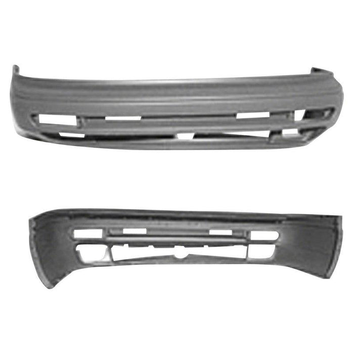 1989-1994 Nissan Maxima Front Bumper With Fog Light Washer Holes - NI1000124-Partify-Painted-Replacement-Body-Parts