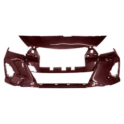 2019-2023 Nissan Maxima Front Bumper Without Camera & Without Sensor Holes - NI1000334-Partify-Painted-Replacement-Body-Parts