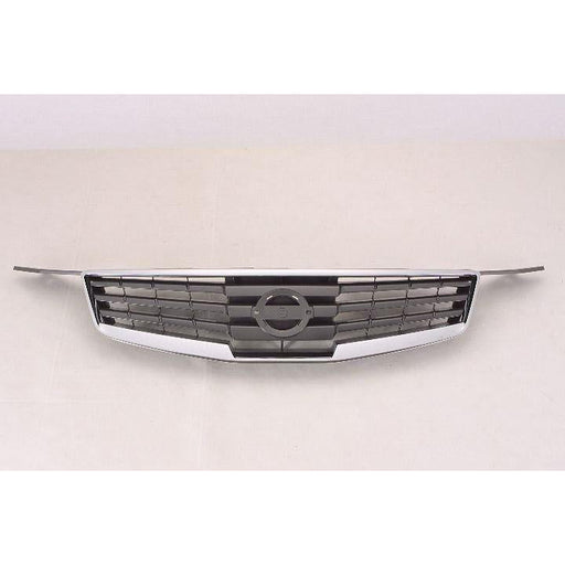 2007-2008 Nissan Maxima Grille Black With Chrome Frame - NI1200227-Partify-Painted-Replacement-Body-Parts