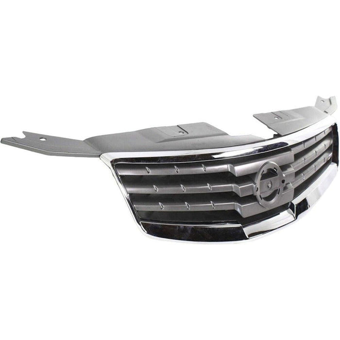 2007-2008 Nissan Maxima Grille Black With Chrome Frame - NI1200227-Partify-Painted-Replacement-Body-Parts