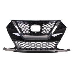 2019 Nissan Maxima Grille Painted Black Without Camera Sr Model - NI1200298-Partify-Painted-Replacement-Body-Parts