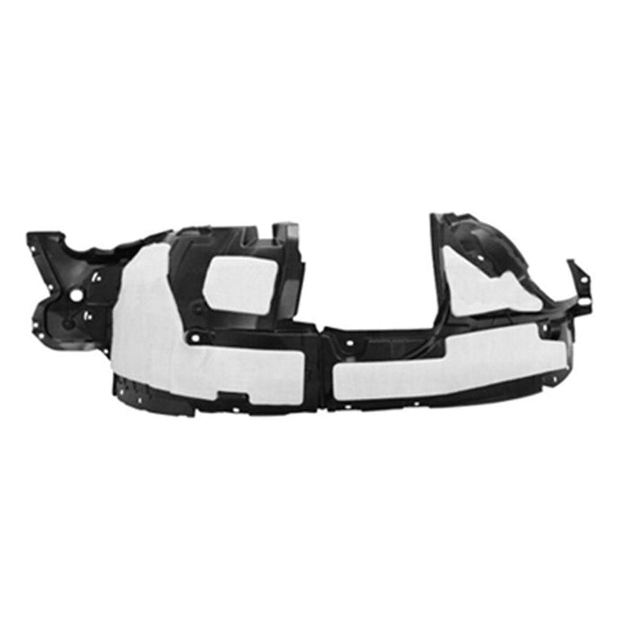 2017-2020 Nissan Rogue Front CAPA Certified Driver Side Fender Liner With Insulation Foam Non Japan Built - NI1248158C-Partify-Painted-Replacement-Body-Parts