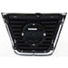 2008-2010 Nissan Rogue Grille Chrome Black Center - NI1200230-Partify-Painted-Replacement-Body-Parts