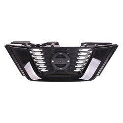 2017 Nissan Rogue Grille With Black Moulding Us Built Sv Model - NI1200303-Partify-Painted-Replacement-Body-Parts