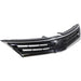 2010-2012 Nissan Versa Grille Gray With Chrome Moulding Exclude 2012 Sedan - NI1200242-Partify-Painted-Replacement-Body-Parts