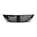 2012-2014 Nissan Versa Sedan Grille Gray With Gray Moulding - NI1200246-Partify-Painted-Replacement-Body-Parts