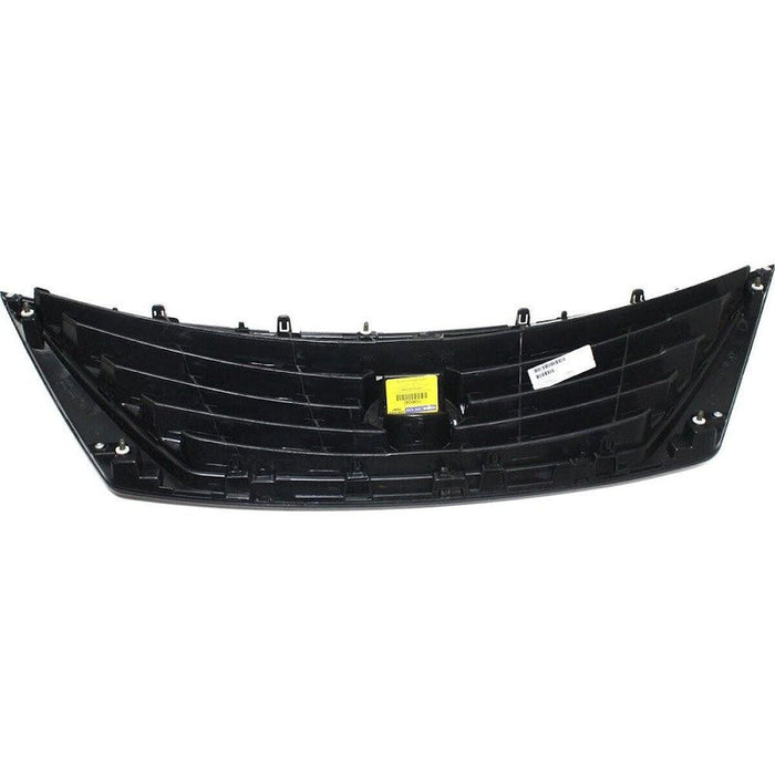 2012-2014 Nissan Versa Sedan Grille Gray With Gray Moulding - NI1200246-Partify-Painted-Replacement-Body-Parts