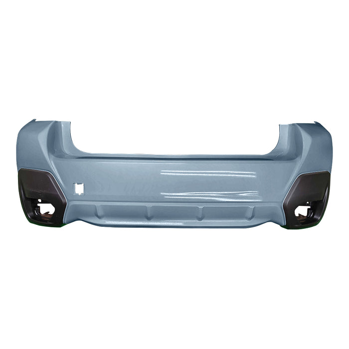 2018-2021 Subaru Crosstrek Rear Bumper Without Sensor Holes - SU1100187-Partify-Painted-Replacement-Body-Parts