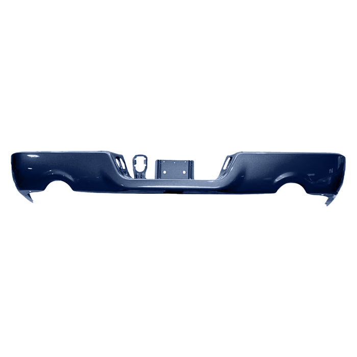 2009-2023 Dodge Ram 1500/1500 Classic Rear Bumper With Dual Exhaust & Without Sensor Holes - CH1102372-Partify-Painted-Replacement-Body-Parts