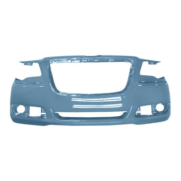 2011-2014 Chrysler 300 Front Bumper Without Sensor Holes - CH1000A00-Partify-Painted-Replacement-Body-Parts