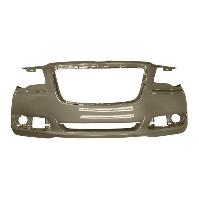 2011-2014 Chrysler 300 Front Bumper Without Sensor Holes - CH1000A00-Partify-Painted-Replacement-Body-Parts