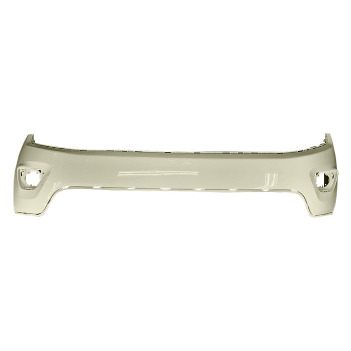 2014-2016 Jeep Grand Cherokee Limited/Overland/Laredo Front Upper Bumper Without Sensor Holes - CH1014105-Partify-Painted-Replacement-Body-Parts