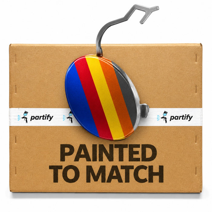 Partify painted-to-match tow hook cover graphic - PO1029100