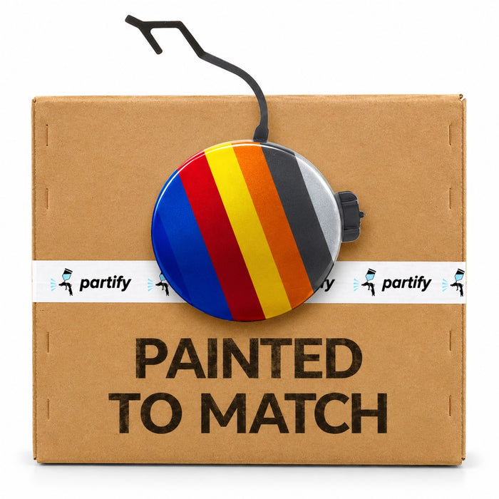 Partify painted-to-match tow hook cover graphic - PO1029101