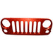 2007-2018 Jeep Wrangler Grille - CH1200313-Partify-Painted-Replacement-Body-Parts