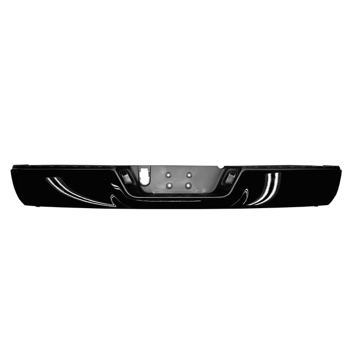 2009-2023 Dodge Ram 1500/2500/3500 Rear Bumper Assembly Without Dual Exhaust & Without Sensor Holes - CH1103120-Partify-Painted-Replacement-Body-Parts