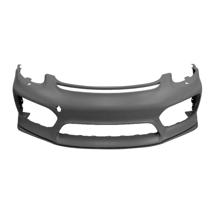 2016 Porsche Cayman Front Bumper Without Sensor Holes With Headlight Washer Holes - PO1000231-Partify-Painted-Replacement-Body-Parts