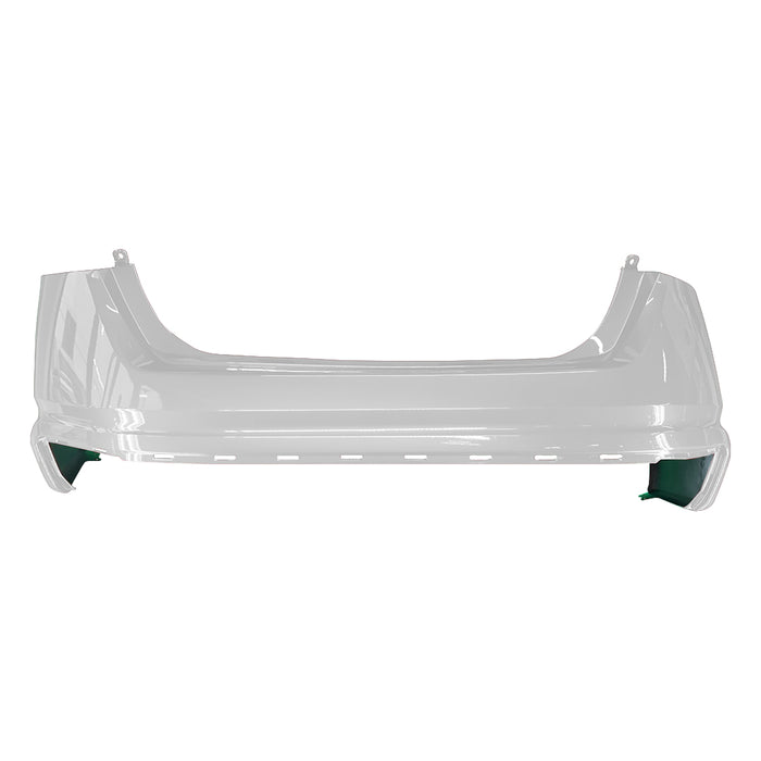 2019-2023 Nissan Altima Rear Bumper Without Sensor Holes - NI1100329-Partify-Painted-Replacement-Body-Parts